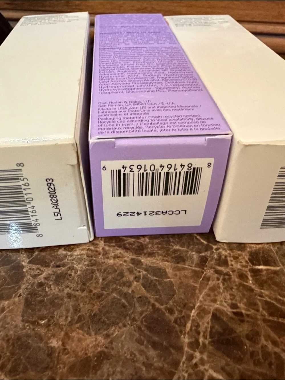 Rodan + Fields Radiance Mask Trio - Orange & Lavender hand lotion Pack